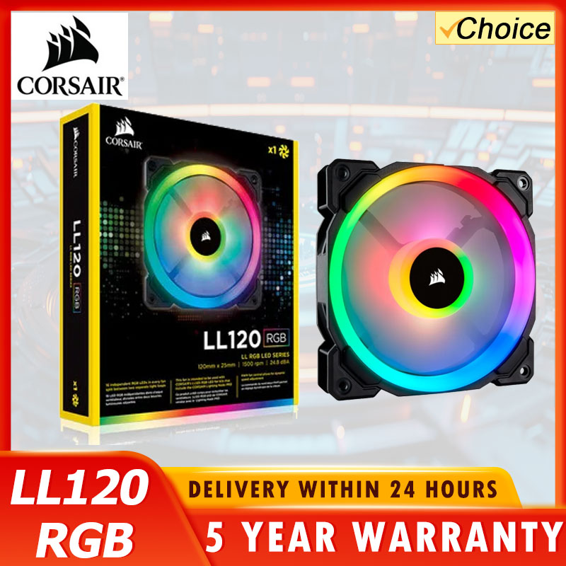 Ring Set Adjustable - CORSAIR LL120 RGB 120mm デュアルライトリングLED PWMファン