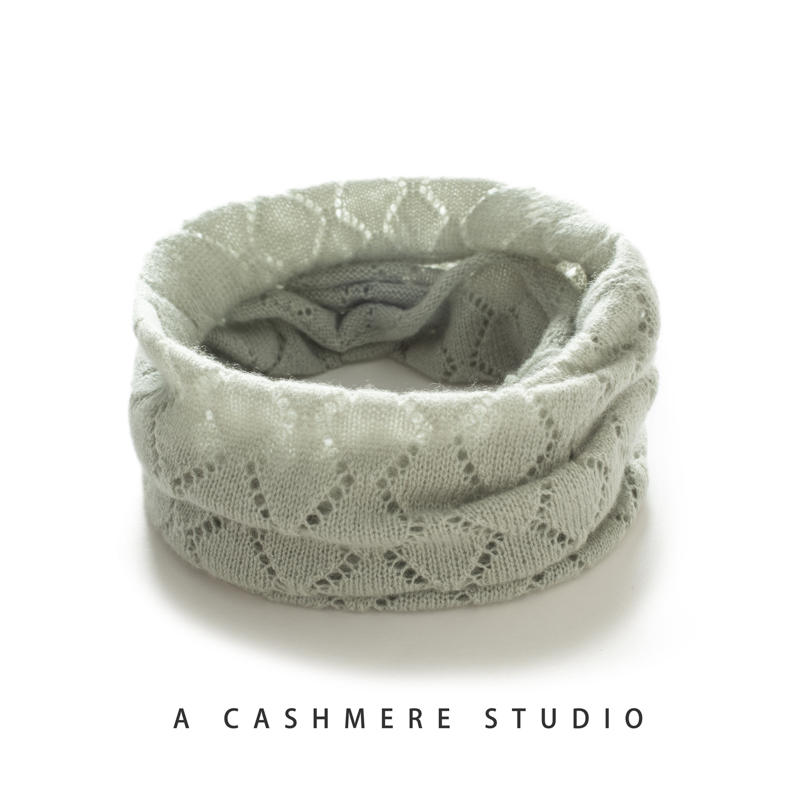 Women'S Winter Accessories Set - 100%カシミヤニットアクセサリー 冬新作 レディース 無地 ソフト 暖かい