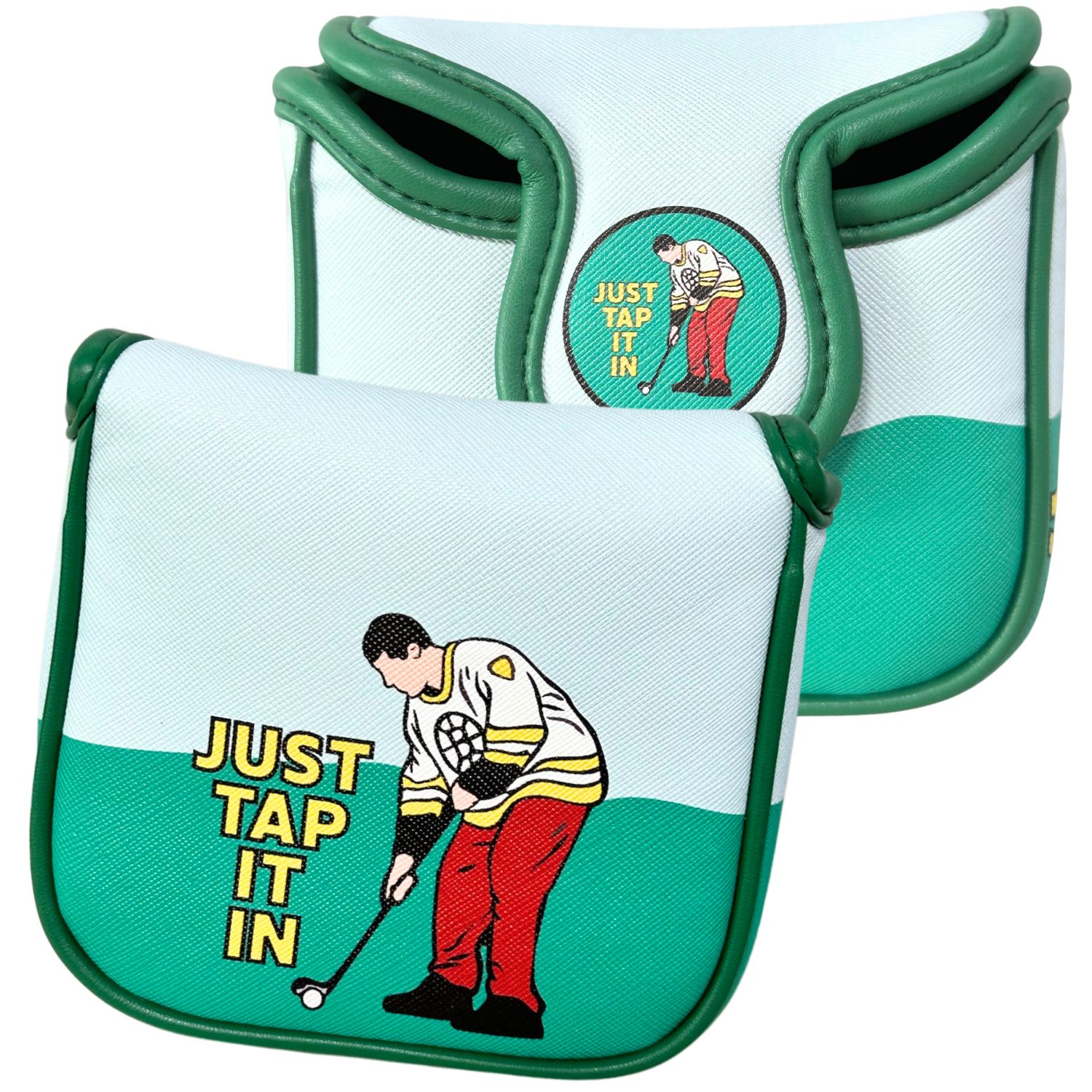 Women'S Golf Accessories - 男性と女性のためのPUレザーゴルフパターカバー、プレミアムクラブプロテクター、ゴルフアクセサリーの必需品、面白い