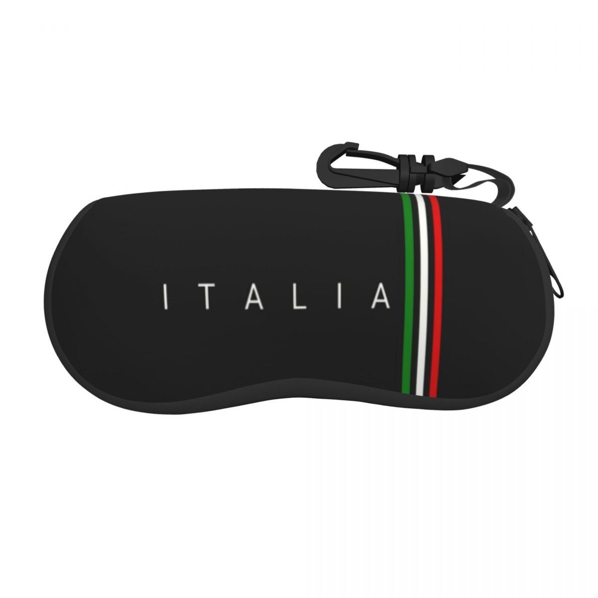 Women Accessories Qatar - 男性と女性のためのイタリア国旗眼鏡ケース、ソフトサングラスケース、italy、qi