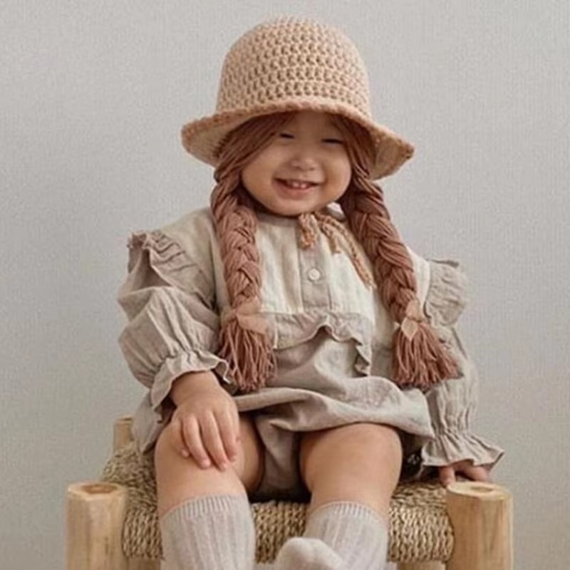 かわいい子供用男の子女の子おばあちゃん女性カーリーヘアウィッ - Women'S Winter Accessories Set のレビューと価格