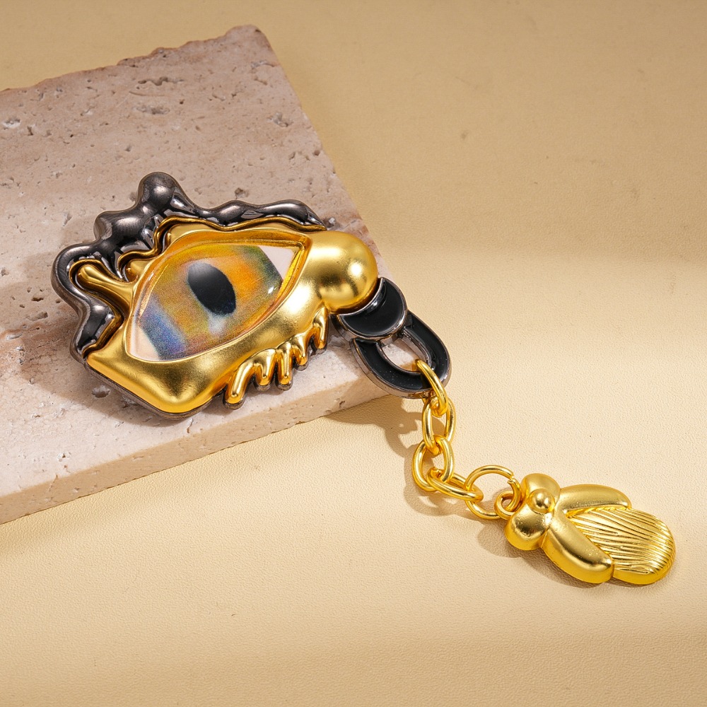 ハイエンドメタルアイティアドロップタッセルブローチピン女性用 - Women'S Accessories And Jewelry のレビューと価格
