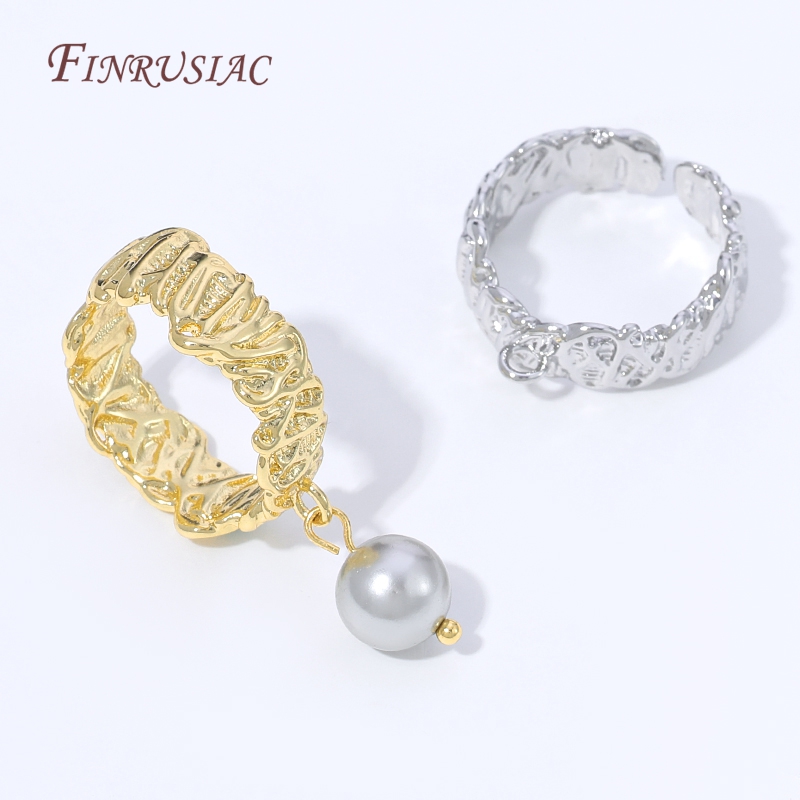 18K金メッキオープンアジャスタブルリングブランクベース、真 - Ring Set Adjustable のレビューと価格