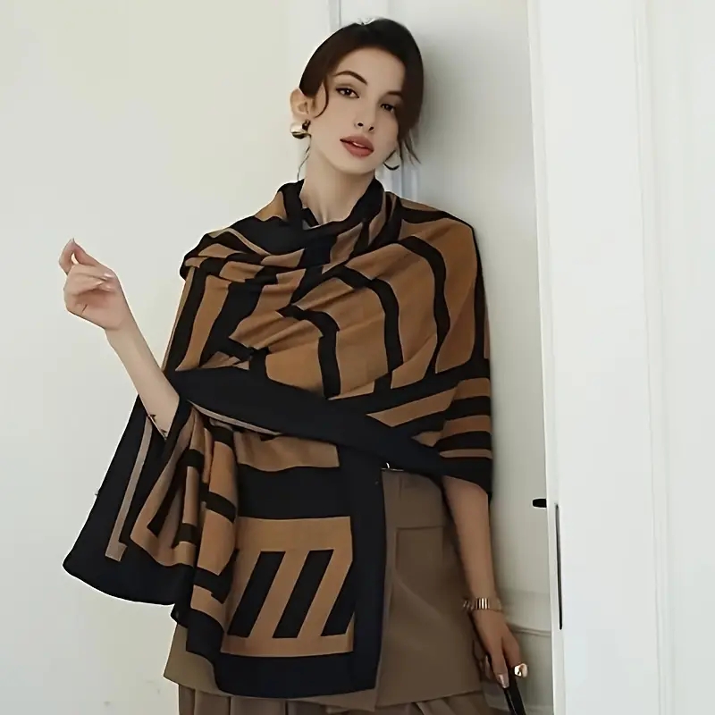 ファッションコットンリネン軽量ラップ女性超ソフト通気性ショー - Women'S Winter Accessories Set のレビューと価格