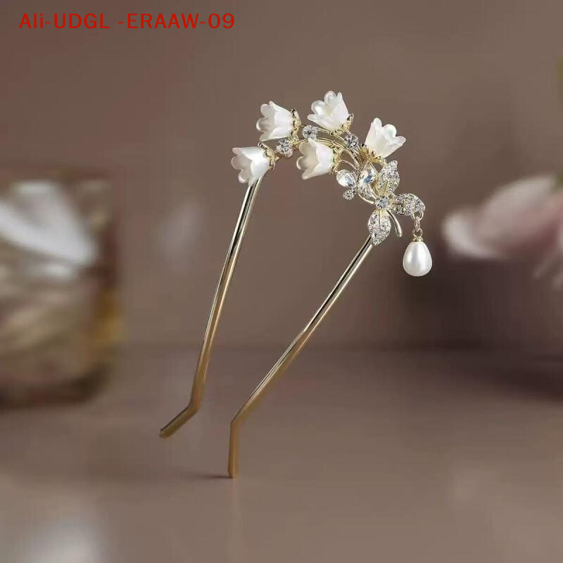 1Pc 中国漢服ヘアアクセサリーロングタッセルヴィンテージユ - Hair Fork Stick のレビューと価格