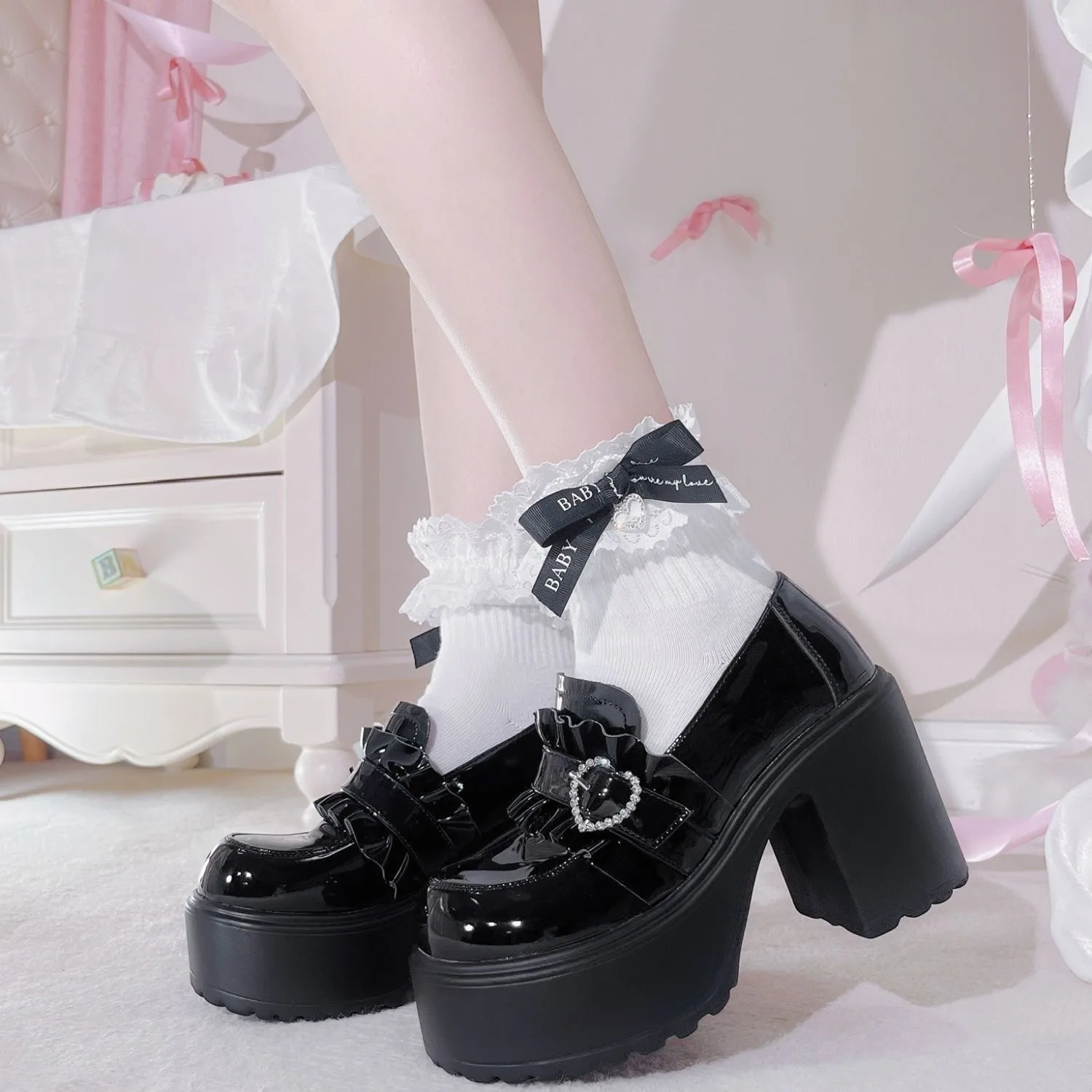 厚底メリージェーンスモールレザーシューズ レディース 202 - Women'S Accessories Trends 2025 のレビューと価格