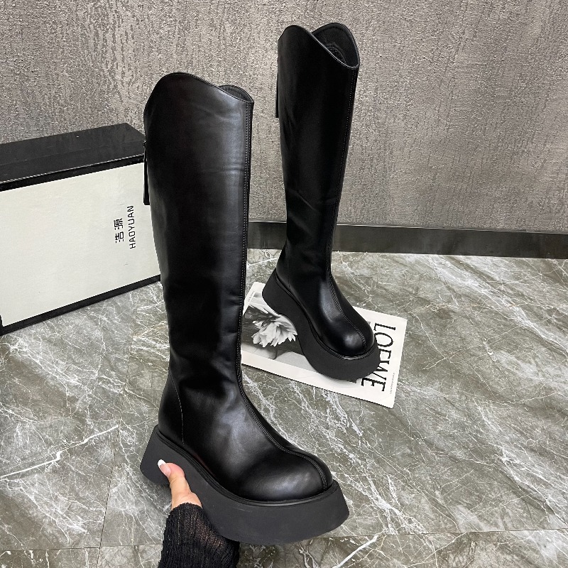 2025年秋冬ファッションジッパーデザインレジャーニーブーツ - Women'S Accessories Trends 2025 のレビューと価格