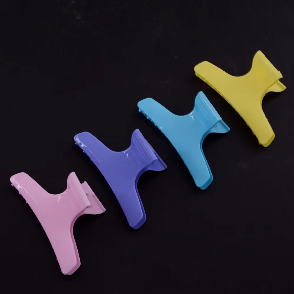 12個/セット 蝶々型 ヘアクリップ セクション分けスタイリ - Hair Claw Clip Set のレビューと価格