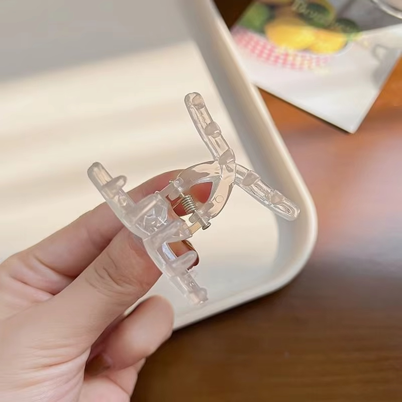 4 個のヘアクリップ小さなヘアピン女性用 4.5 センチメー - Hair Claw Clip Set のレビューと価格