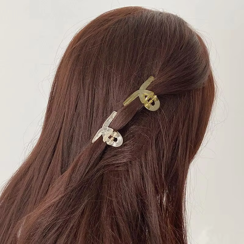 4 個のヘアクリップ小さなヘアピン女性用 4.5 センチメー - Hair Claw Clip Set のレビューと価格