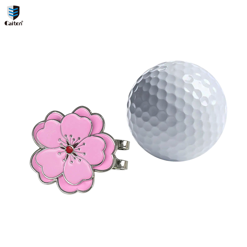 Caiton ローズ ゴルフハットクリップ 磁気ボールマーカ - Women'S Golf Accessories のレビューと価格