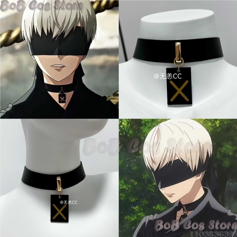 9S チョーカーゲーム Nie コスプレ衣装黒ネックレスアク - Women Accessories Gift Set のレビューと価格