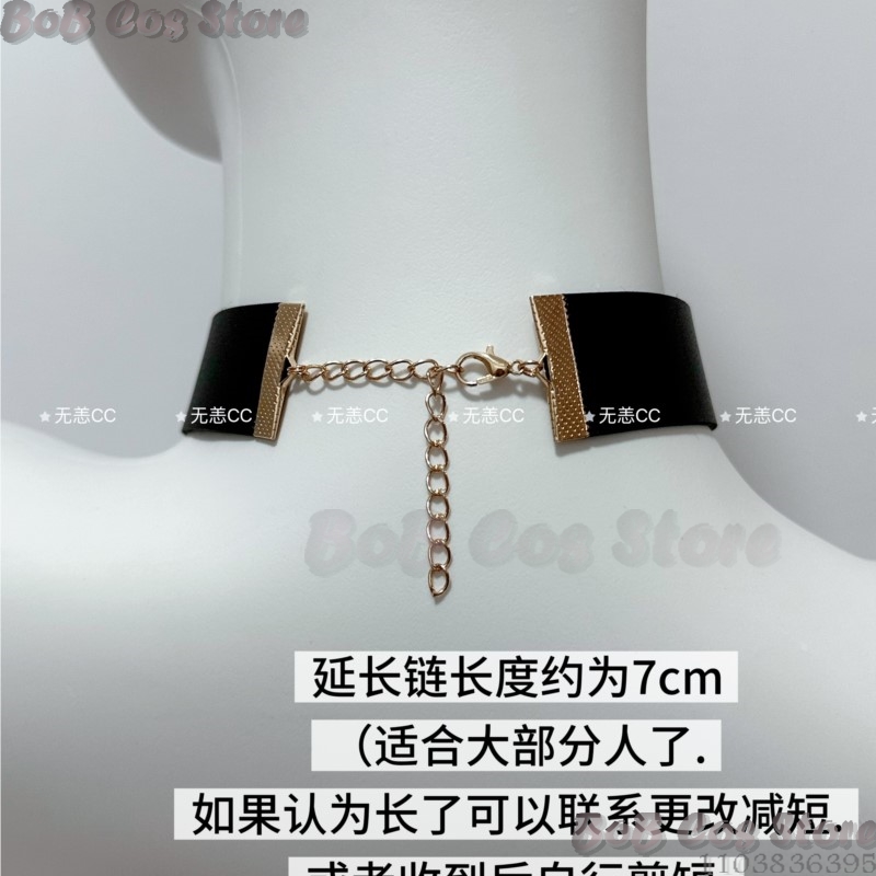 9S チョーカーゲーム Nie コスプレ衣装黒ネックレスアク - Women Accessories Gift Set のレビューと価格
