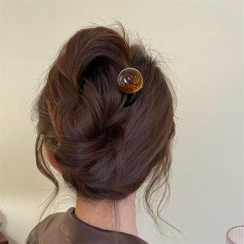 ファッションカラーパール U 字型ヘアスティックヘアピンヘア - Women Accessories On Sale のレビューと価格
