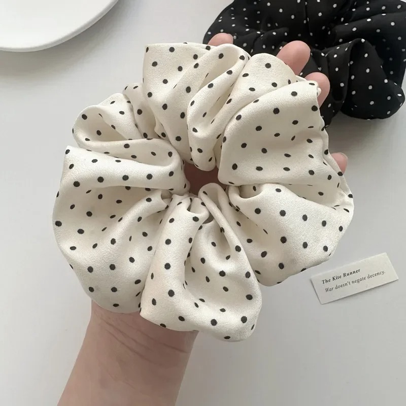 2 個のエレガントなミニマリストヘアシュシュ女性用シルクシミ - Women Accessories Aesthetic のレビューと価格