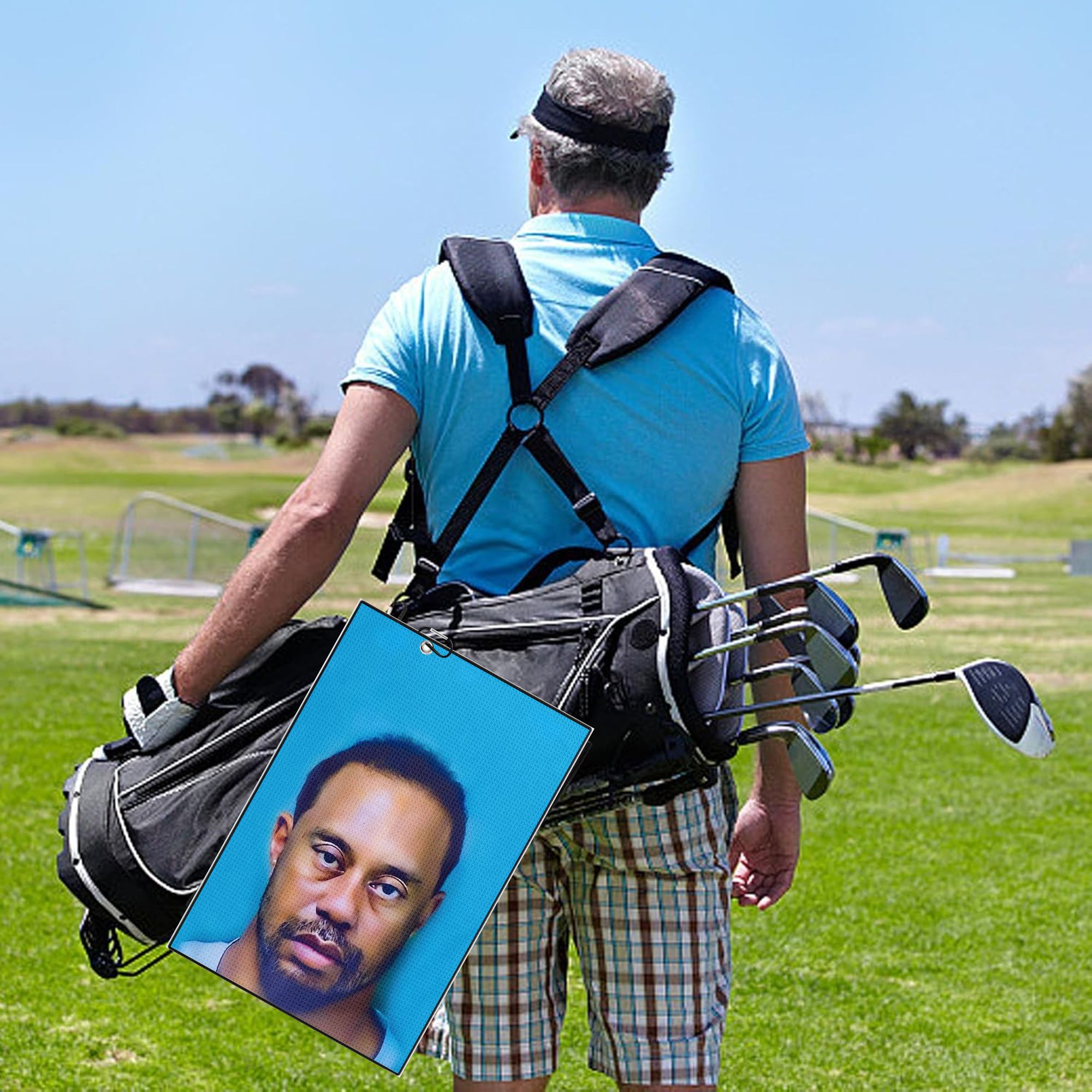面白いマイクロファイバープレミアムゴルフタオル2枚、男性と女 - Women'S Golf Accessories のレビューと価格