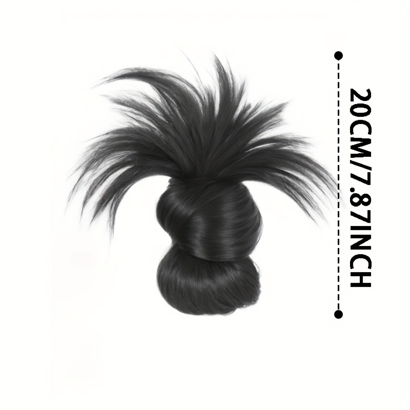 低合成おだんごポニーテール髪ナチュラルふわふわ爪クリップシニ - Hair Claw Clip Set のレビューと価格