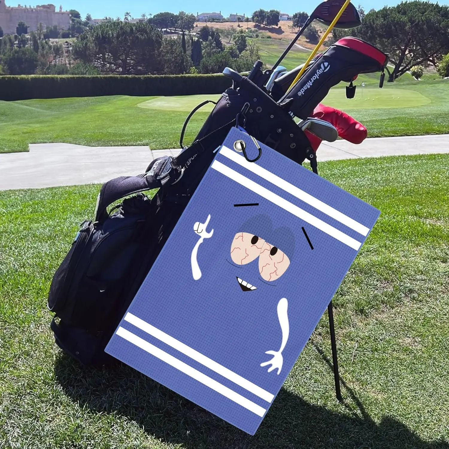面白いマイクロファイバープレミアムゴルフタオル、男性&女性用 - Women'S Golf Accessories のレビューと価格