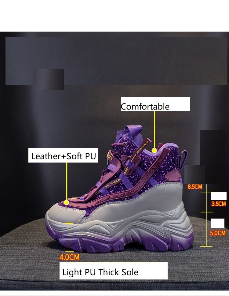 2025年 レディース 隠しウェッジスニーカー 8.5CMソ - Women'S Accessories Trends 2025 のレビューと価格