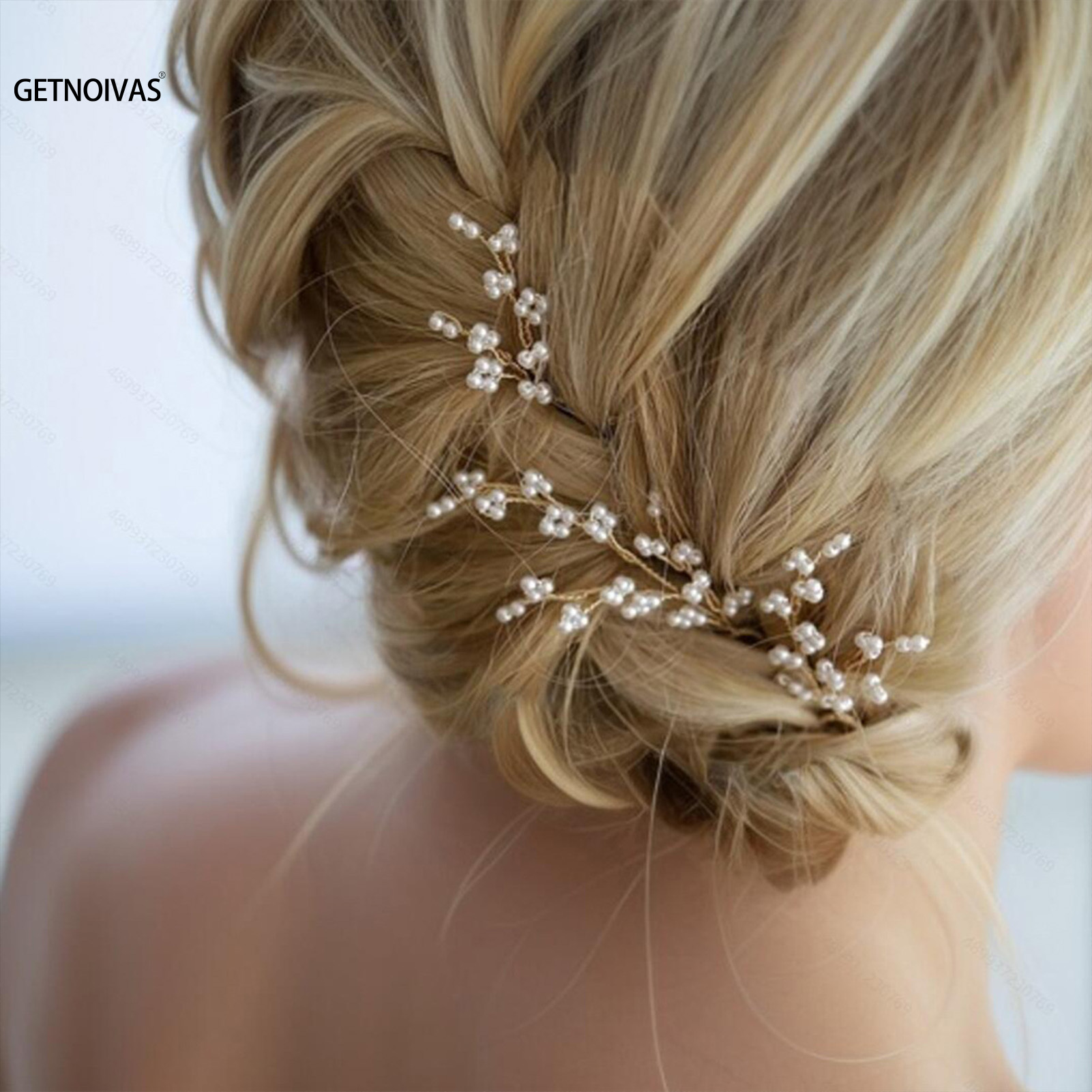 3 個の結婚式の U 字型ヘアクリップブライダルヘッドピース - Hair Fork Stick のレビューと価格