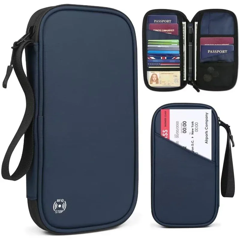 軽量ファミリートラベルパスポートカバーウォレットジッパー付き - Women'S Accessories Wallet のレビューと価格