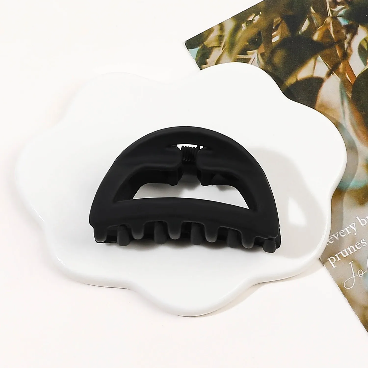 2024 新ファッション小さなつや消し幾何学クリップヘアピン - Hair Claw Clip Set のレビューと価格