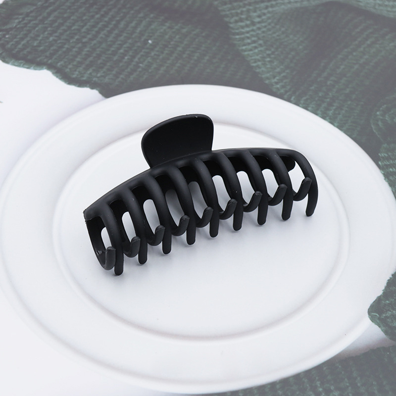 2022 新大型ヘア爪女性のための爪クリップ韓国頭飾りソリッ - Hair Claw Clip Set のレビューと価格