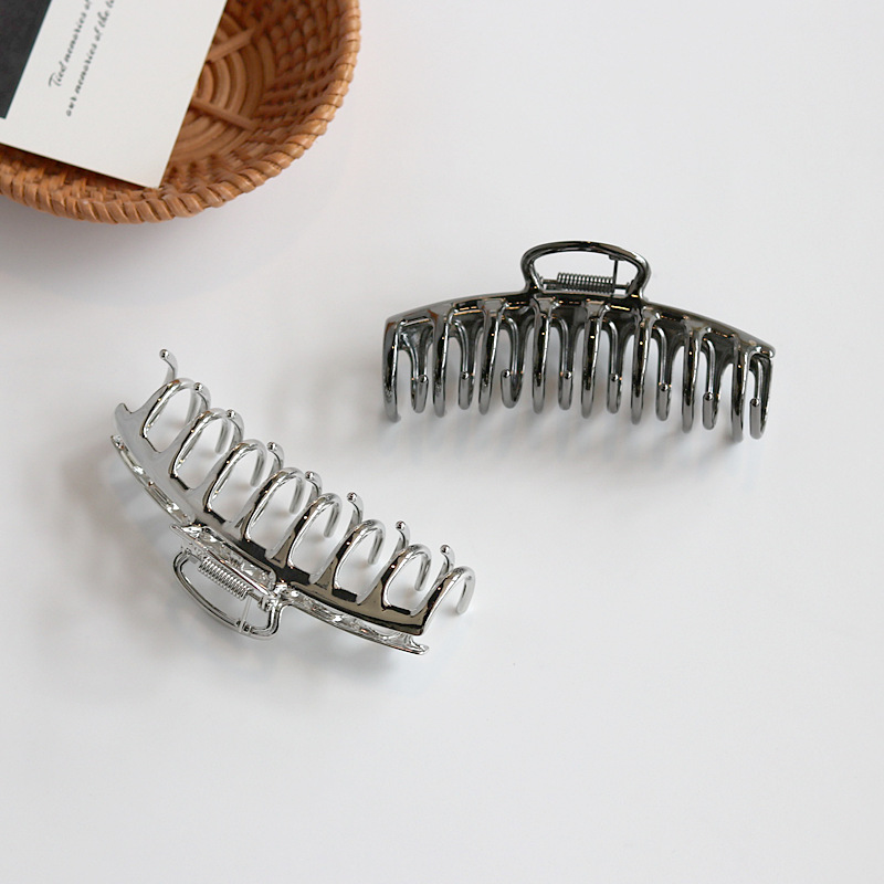 1pc フレンチレトロヨーロッパとアメリカのメタルラージグラ - Hair Claw Clip Set のレビューと価格