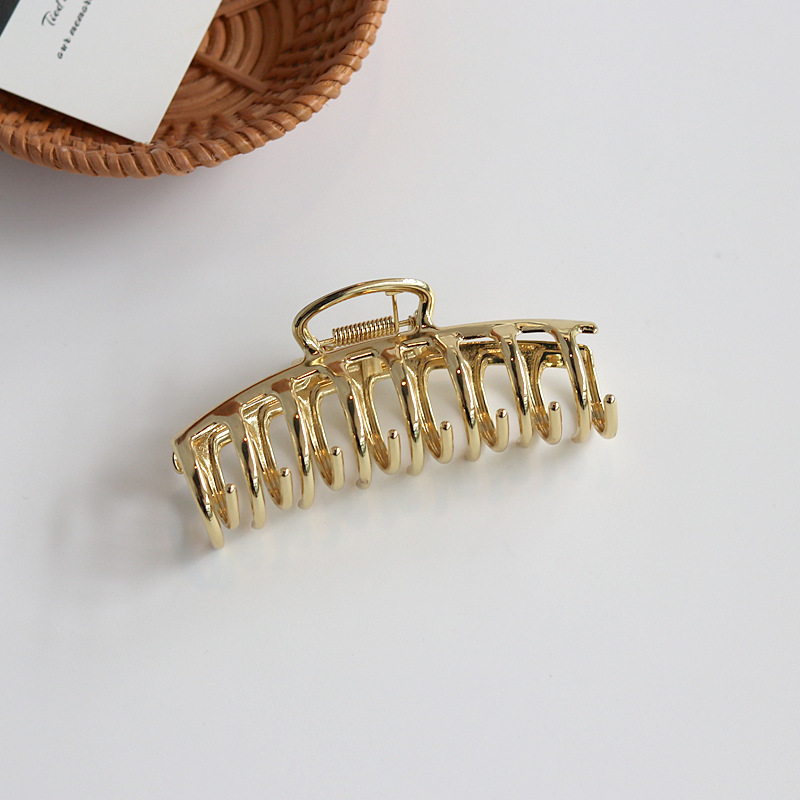 1pc フレンチレトロヨーロッパとアメリカのメタルラージグラ - Hair Claw Clip Set のレビューと価格