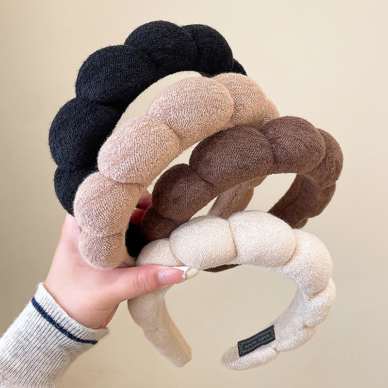 1 秋と冬のクラウドヘッドバンド高頭蓋トップ新しい圧力ヘアワ - Women'S Winter Accessories Set のレビューと価格