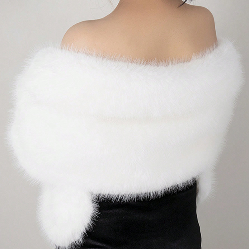 手作りのポリエステル製フェイクフォックスファー女性用ファッシ - Women'S Winter Accessories Set のレビューと価格