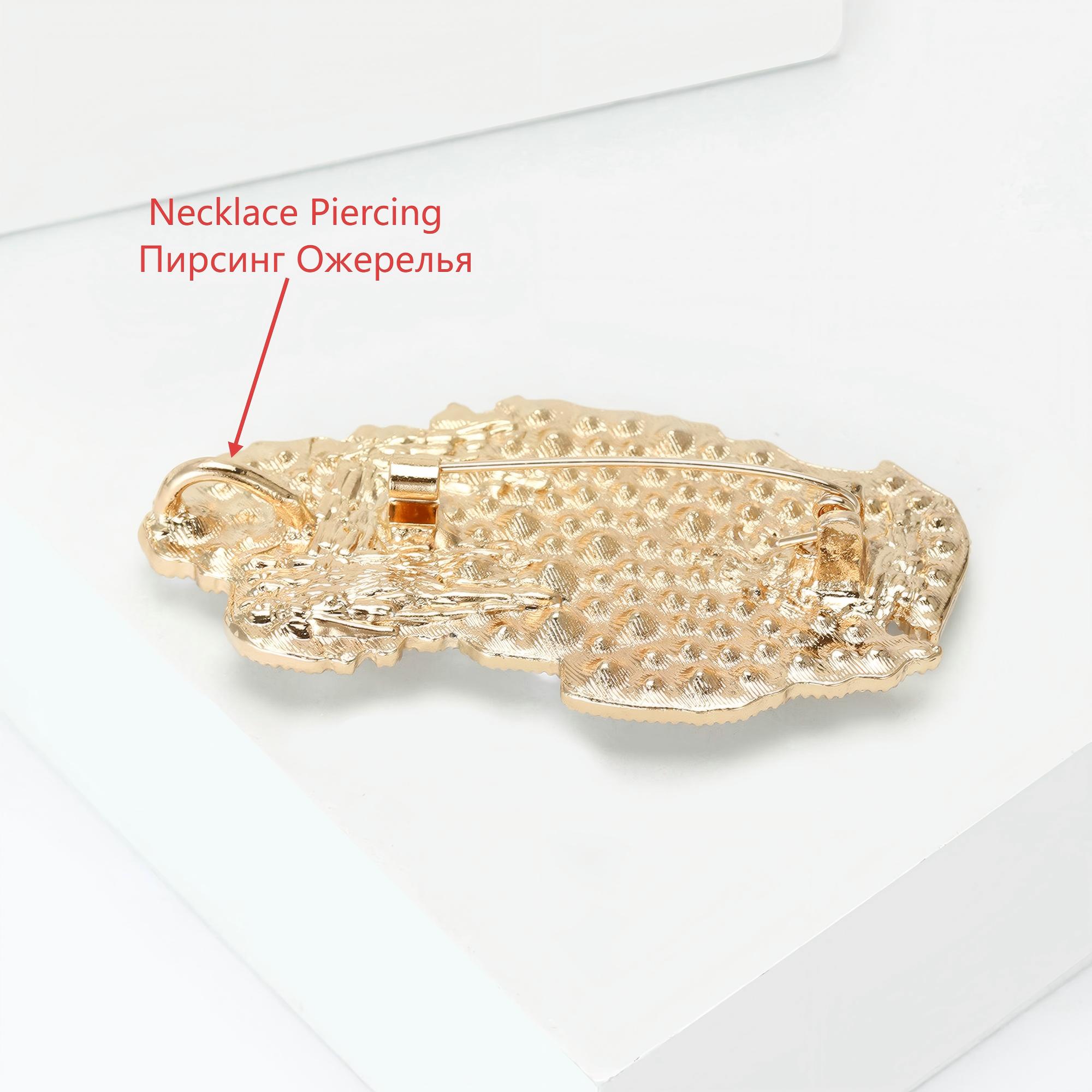 Beaut&Berry 豪華なパール カタール地図ブローチ  - Women Accessories Qatar のレビューと価格
